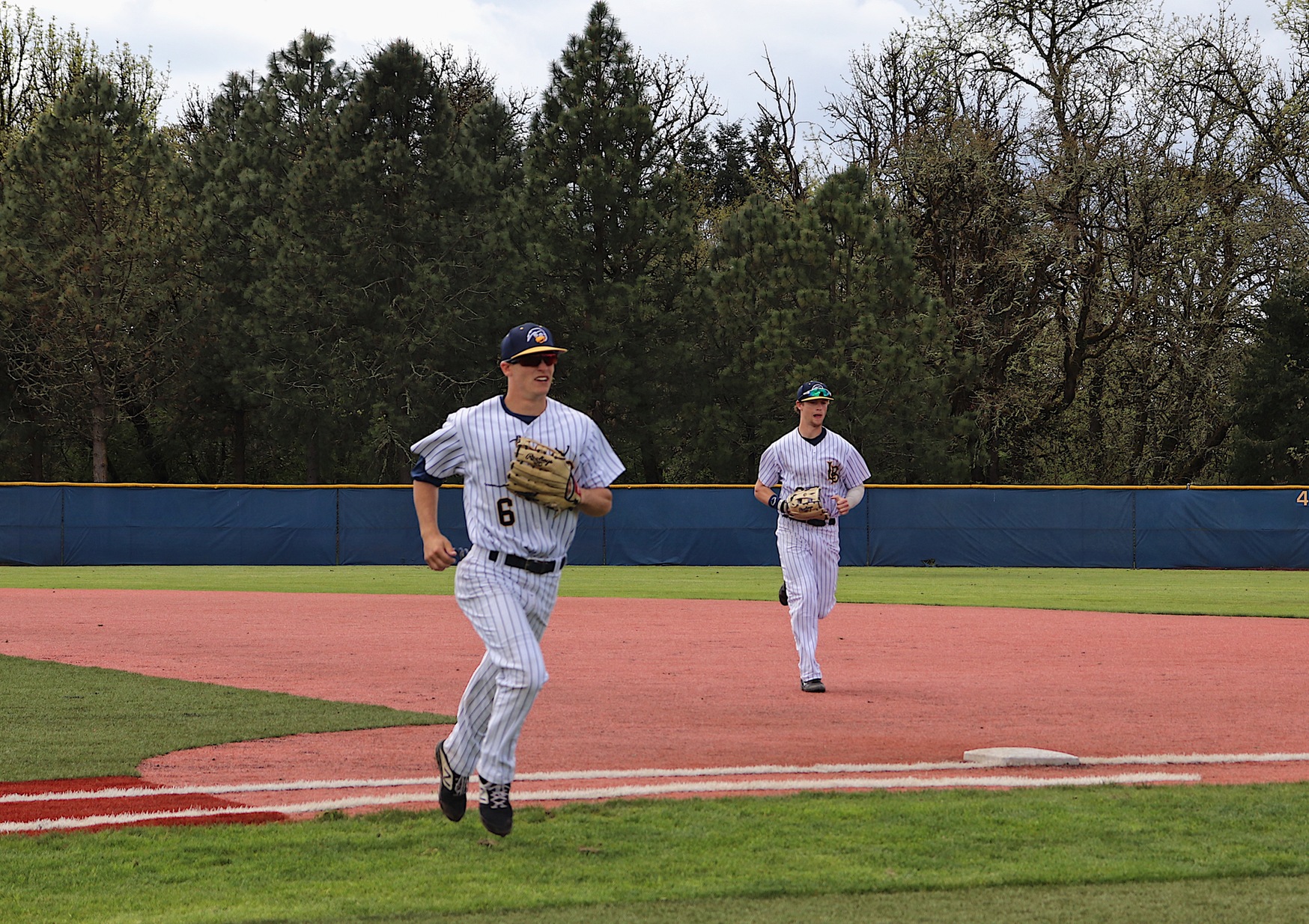 infield