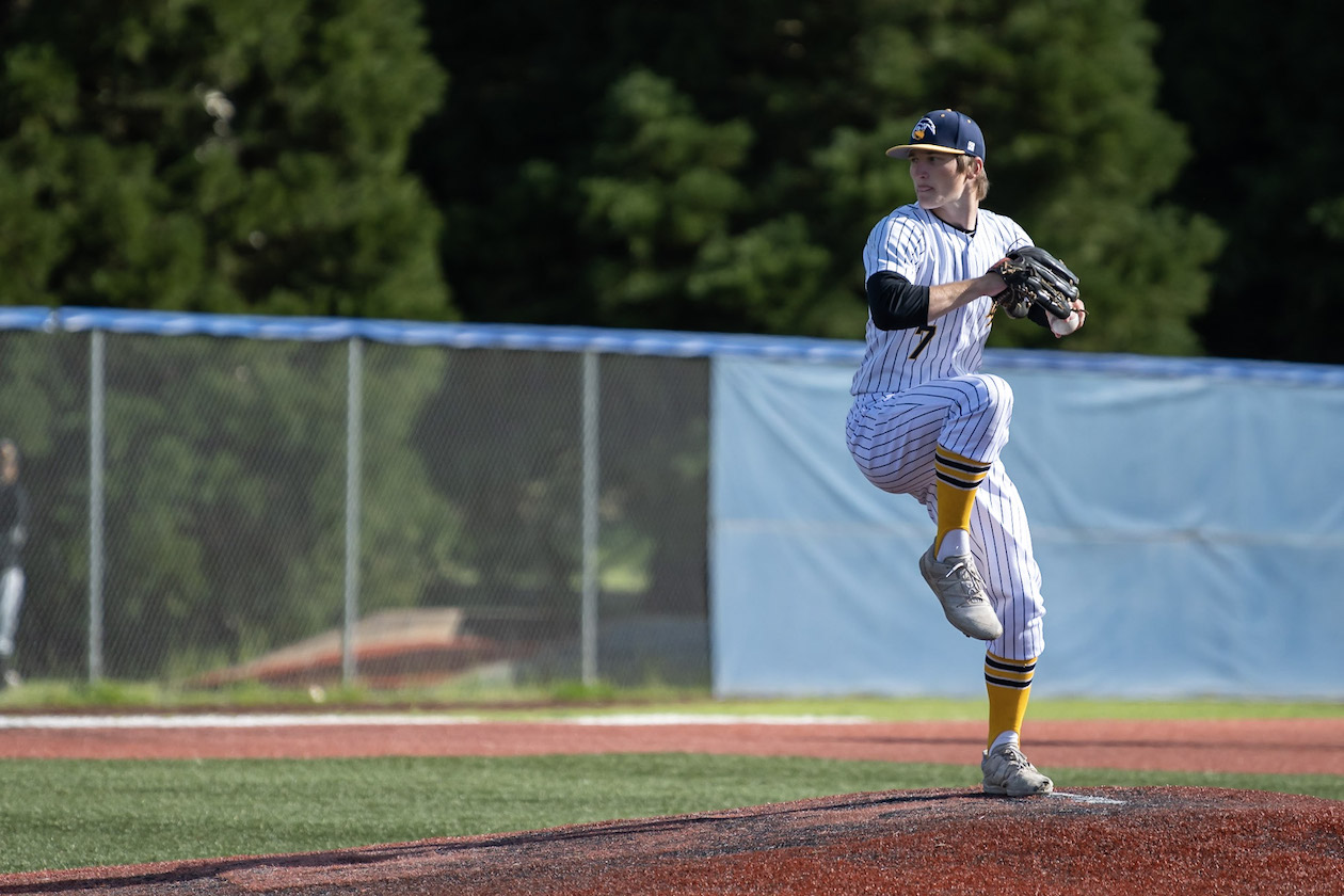 Kian Hogan combined with Kaden Miller for a no-hitter in Sunday's 10-0 win over Spokane.